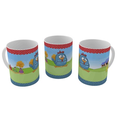 Caneca Galinha Pintadinha - Mod.02